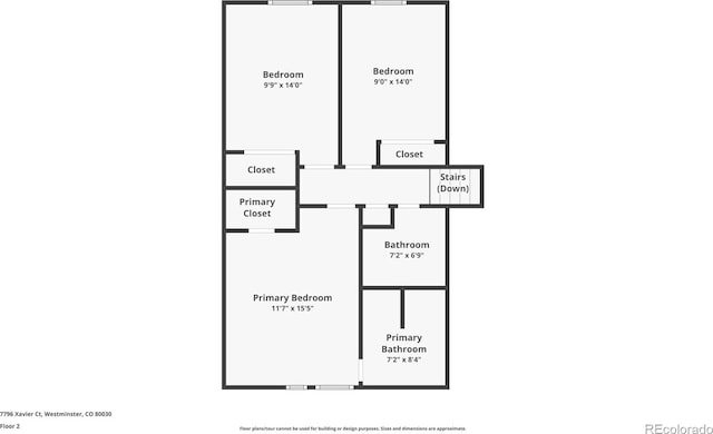 7796 Xavier Ct, Westminster, CO 80030 - property floor plan