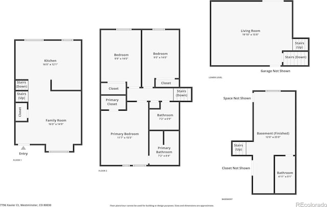 7796 Xavier Ct, Westminster, CO 80030 - room layout