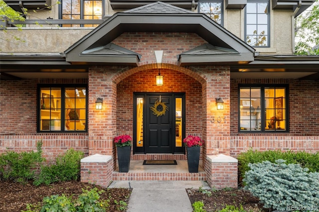 301 Fairfax St, Denver, CO 80220 - property entrance featuring brick siding