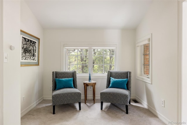 301 Fairfax St, Denver, CO 80220 - living area featuring carpet floors and baseboards