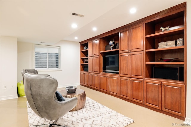 301 Fairfax St, Denver, CO 80220 - living area with recessed lighting and baseboards