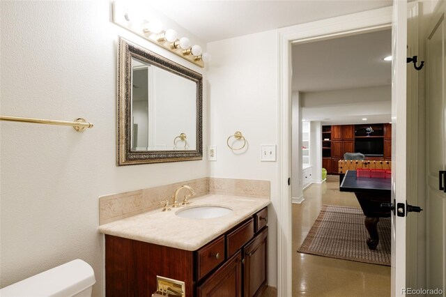 301 Fairfax St, Denver, CO 80220 - bathroom with toilet and vanity