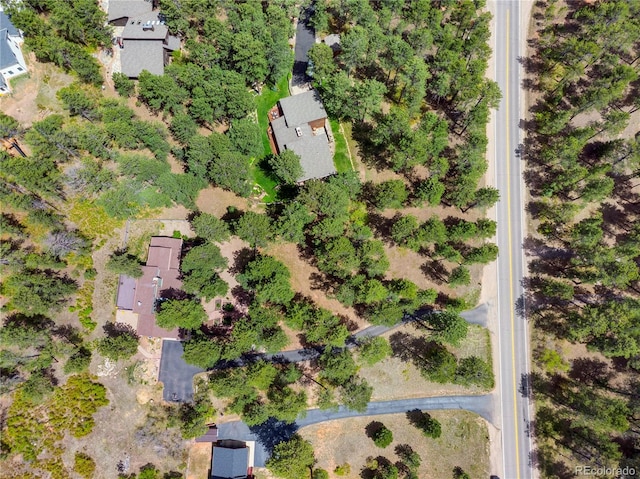 4515 Red Rock Dr, Larkspur, CO 80118 - bird's eye view