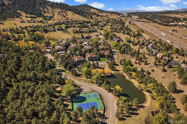 23712 Pondview Pl Unit A, Golden, CO 80401 - view of property location featuring a water and mountain view