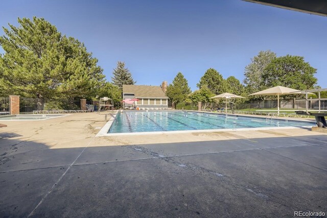9948 King St, Westminster, CO 80031 - community pool with a patio
