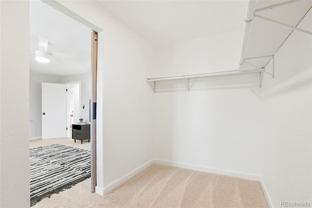 4682 Chatham St, Boulder, CO 80301 - walk in closet with carpet and ceiling fan