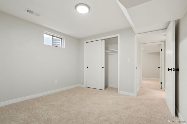4682 Chatham St, Boulder, CO 80301 - unfurnished bedroom with light carpet, a closet, and baseboards