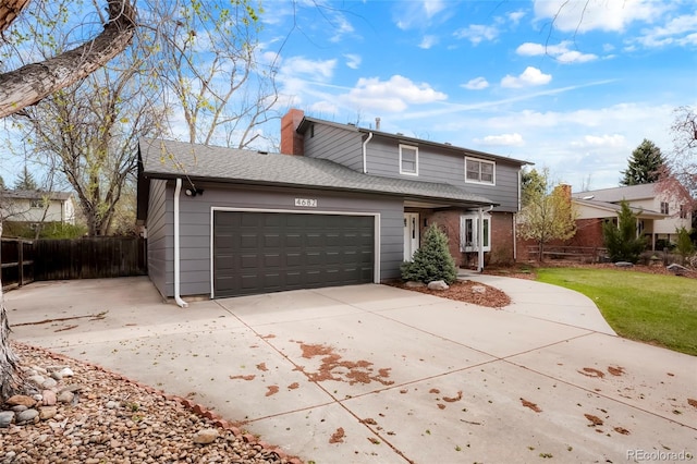 4682 Chatham St, Boulder, CO 80301 - traditional-style home featuring an attached garage, driveway, and brick siding