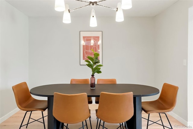 4682 Chatham St, Boulder, CO 80301 - dining space featuring baseboards and light wood-style floors