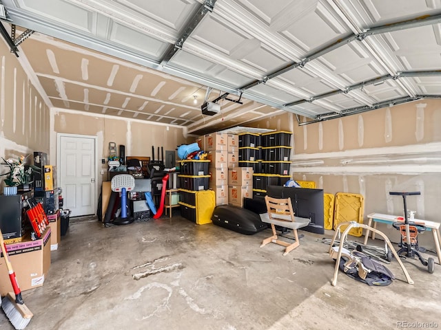 9363 Amison Cir Unit 106, Parker, CO 80134 - garage with a garage door opener