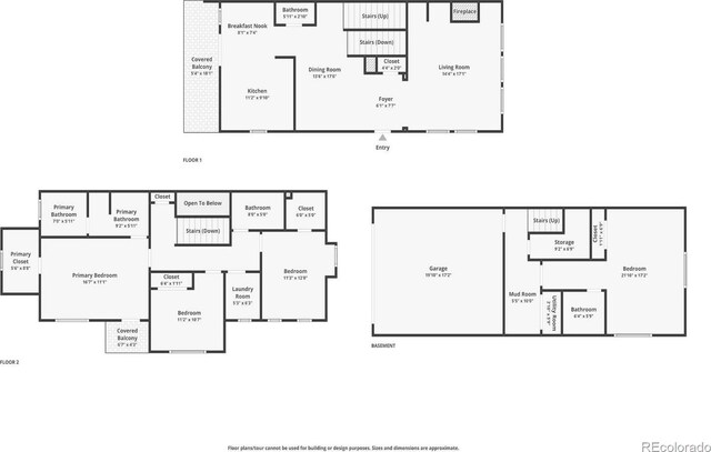 9363 Amison Cir Unit 106, Parker, CO 80134 - floor plan / room layout