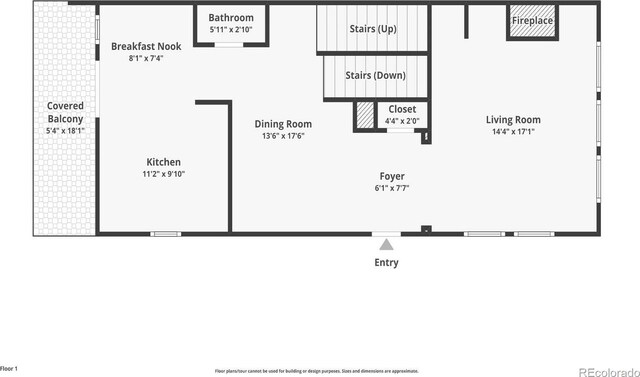 9363 Amison Cir Unit 106, Parker, CO 80134 - room layout