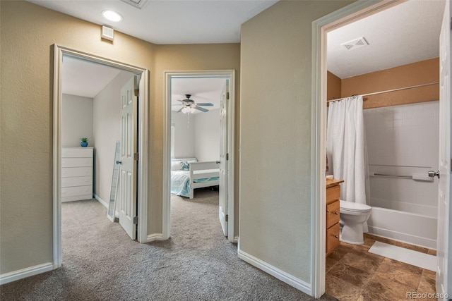 1179 S Alton Ct, Denver, CO 80247 - hall with baseboards and carpet
