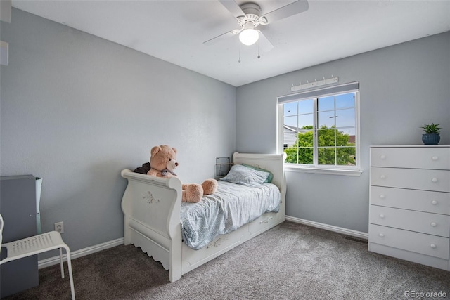 1179 S Alton Ct, Denver, CO 80247 - carpeted bedroom featuring baseboards and ceiling fan