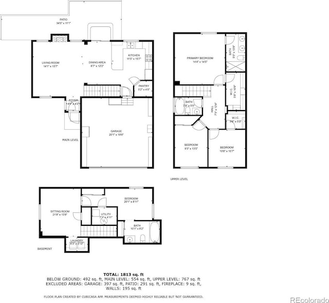1179 S Alton Ct, Denver, CO 80247 - floor plan / room layout