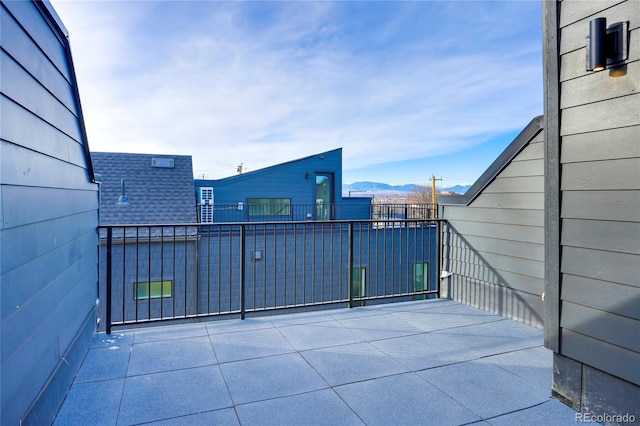 view of patio / terrace featuring a balcony