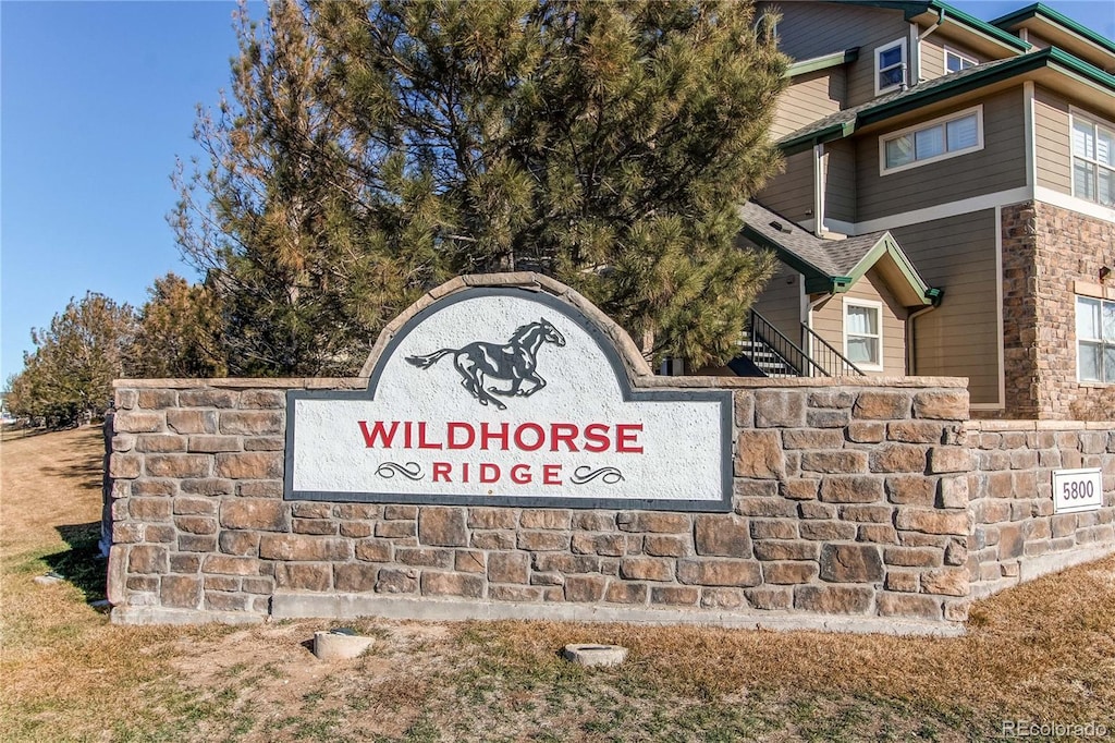 5800 Tower Rd Unit 503, Denver, CO 80249 - view of community sign
