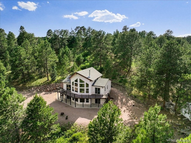 167 Wapiti Ct, Canon City, CO 81212 - view of subject property featuring a heavily wooded area