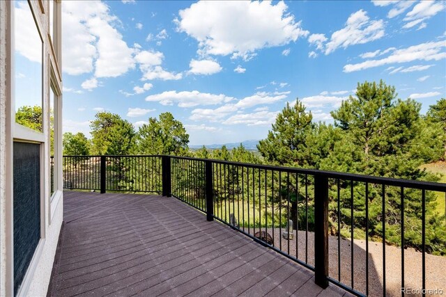 167 Wapiti Ct, Canon City, CO 81212 - view of wooden deck