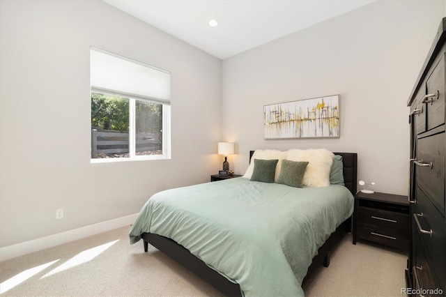 2221 Rim Ridge Dr, Castle Pines, CO 80108 - bedroom featuring light colored carpet and recessed lighting