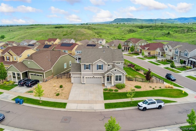 19316 W 84th Pl, Arvada, CO 80007 - aerial view of residential area with mountains