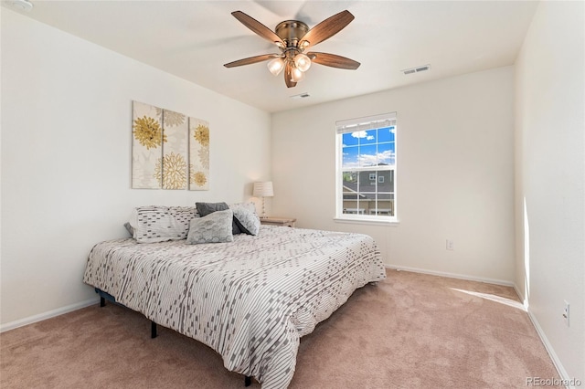 19316 W 84th Pl, Arvada, CO 80007 - bedroom with carpet floors, baseboards, and a ceiling fan