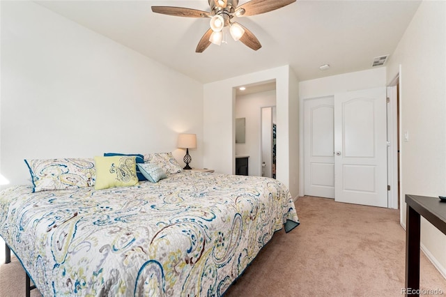 19316 W 84th Pl, Arvada, CO 80007 - carpeted bedroom featuring ceiling fan