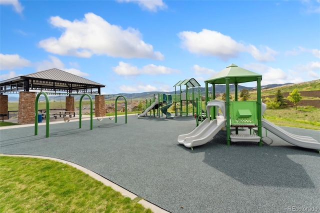 19316 W 84th Pl, Arvada, CO 80007 - communal playground with a mountain view