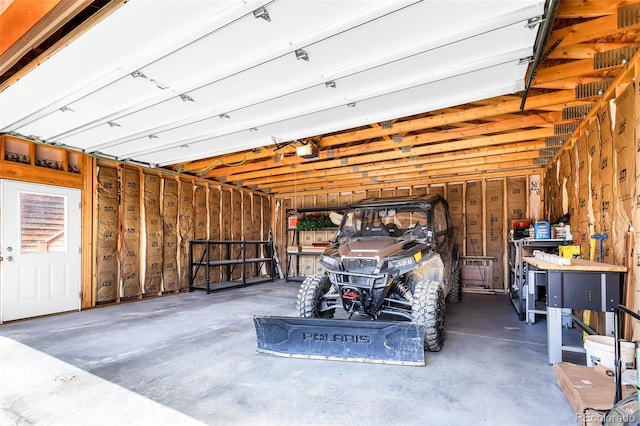 2891 Nugget Rd, Fairplay, CO 80440 - garage featuring a garage door opener