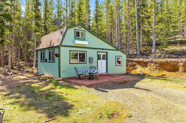 495 Georgia Pass, Jefferson, CO 80456 - view of outbuilding with a view of trees