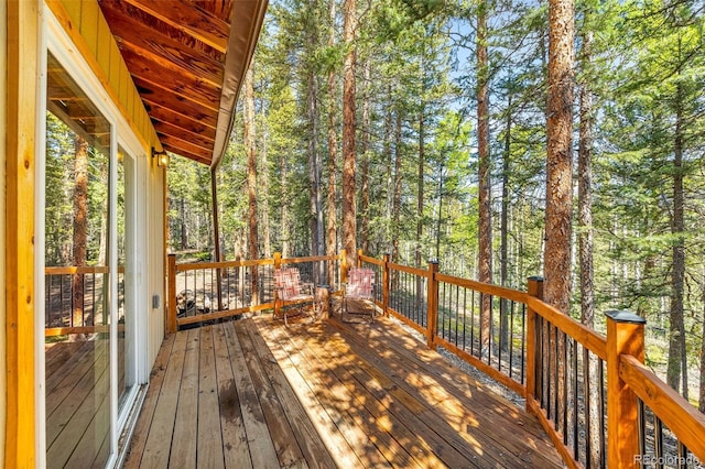 495 Georgia Pass, Jefferson, CO 80456 - view of deck