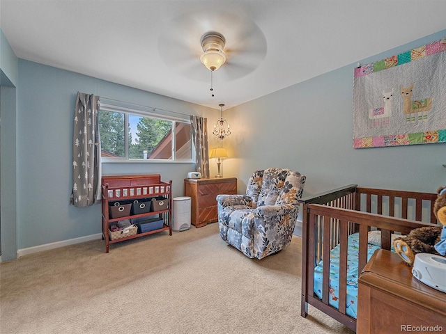 7585 Native Dancer Trl, Evergreen, CO 80439 - bedroom with carpet and ceiling fan