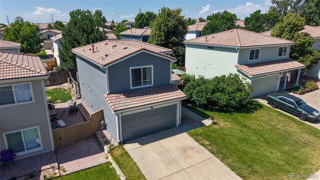 21570 E 40th Pl, Denver, CO 80249 - aerial perspective of suburban area
