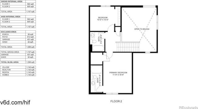 21570 E 40th Pl, Denver, CO 80249 - view of floor plan / room layout