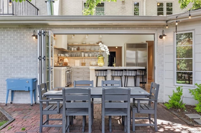 435 Ivanhoe St, Denver, CO 80220 - view of patio / terrace with outdoor dining space