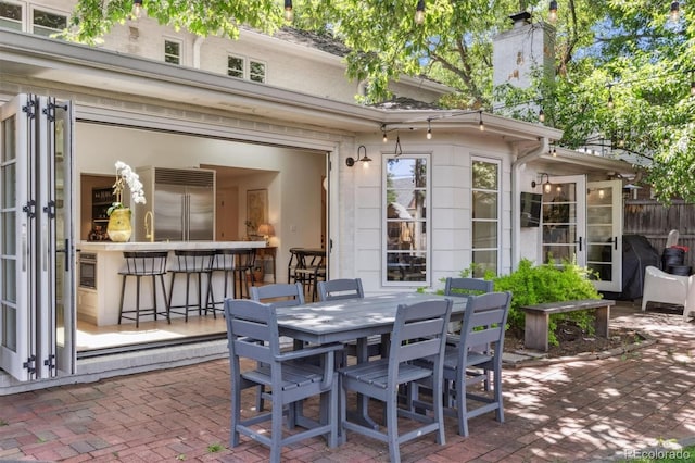 435 Ivanhoe St, Denver, CO 80220 - view of patio / terrace featuring outdoor dining area