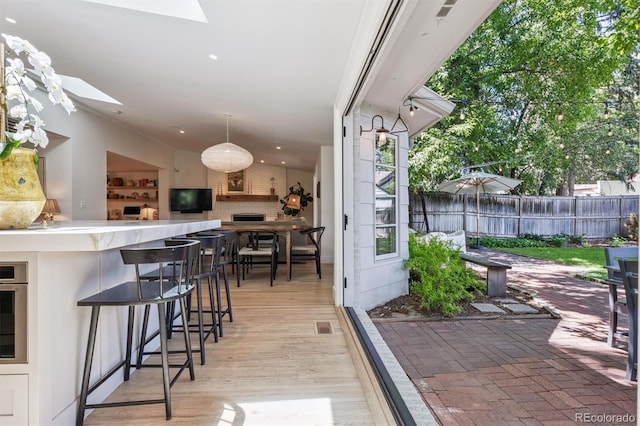 435 Ivanhoe St, Denver, CO 80220 - view of patio / terrace with an outdoor bar