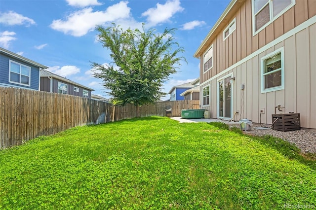 7956 Osage St, Denver, CO 80221 - fenced backyard featuring a patio