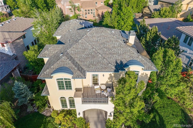 2362 Spruce Way, Denver, CO 80238 - aerial perspective of suburban area