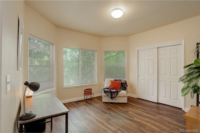 2430 W 82nd Pl Unit 2F, Westminster, CO 80031 - office featuring wood finished floors and baseboards