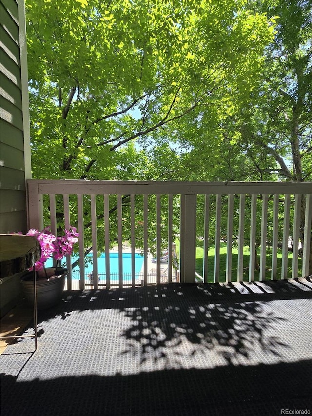 2430 W 82nd Pl Unit 2F, Westminster, CO 80031 - view of wooden deck
