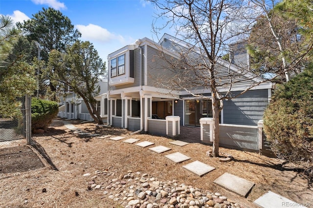 view of back of house