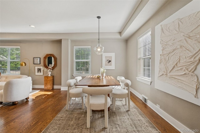 3881 Zenobia St, Denver, CO 80212 - dining area with wood finished floors and recessed lighting