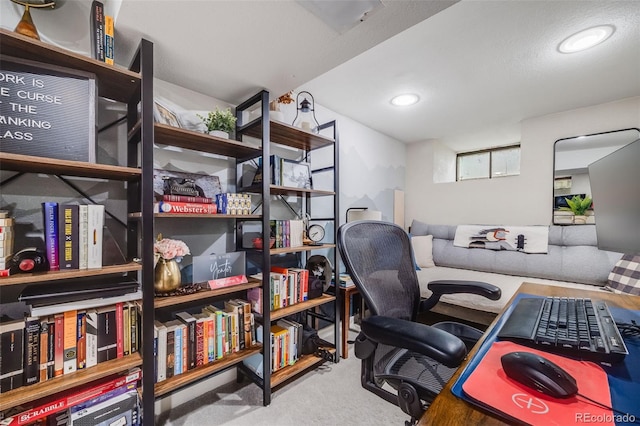 3881 Zenobia St, Denver, CO 80212 - carpeted office featuring recessed lighting