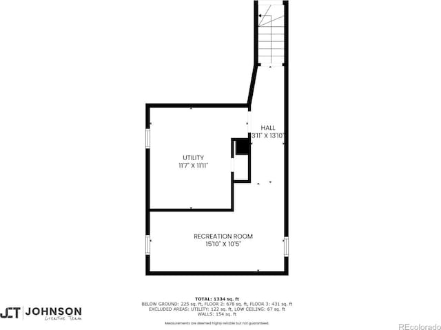3881 Zenobia St, Denver, CO 80212 - view of home floor plan