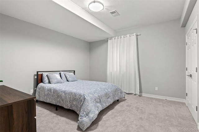 3041 Starling Ct, Castle Rock, CO 80109 - bedroom featuring light carpet and baseboards