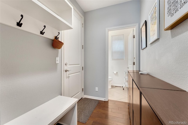 view of mudroom