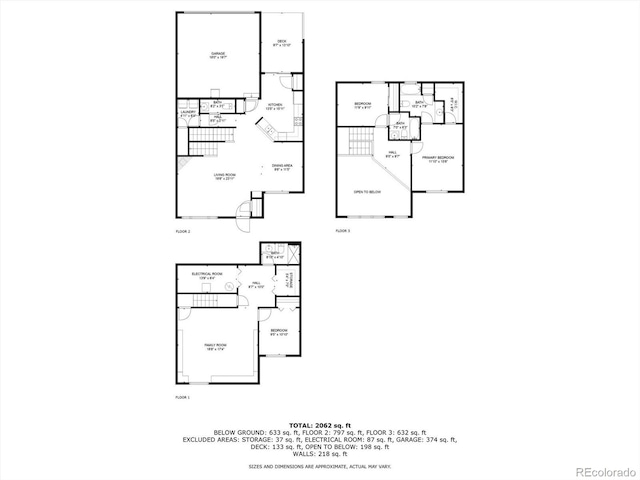 18489 E Columbia Cir, Aurora, CO 80013 - view of property floor plan