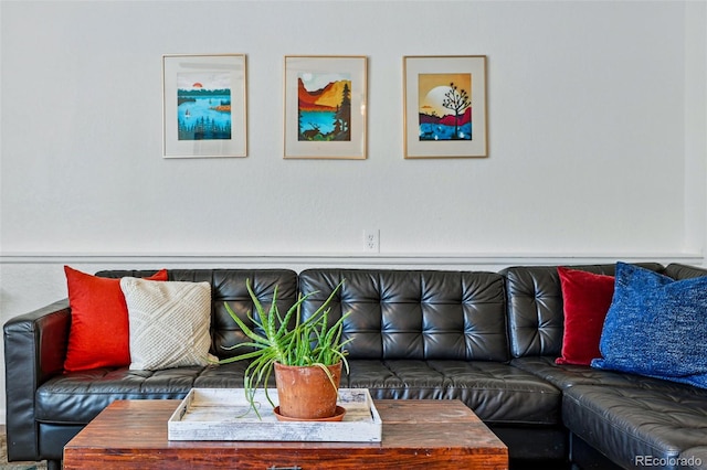 view of living room