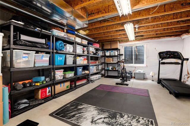 8129 Locust Dr, Littleton, CO 80125 - view of exercise area